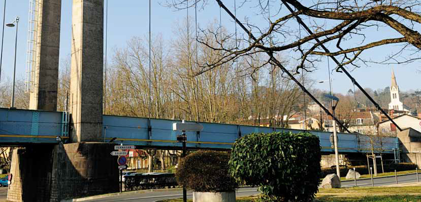 Le pont de Vernaison en 2015